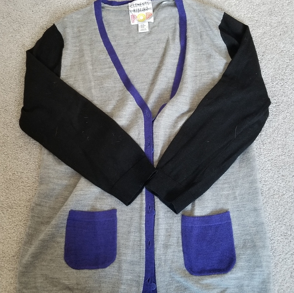 Clements Ribiero Cardigan - sz M